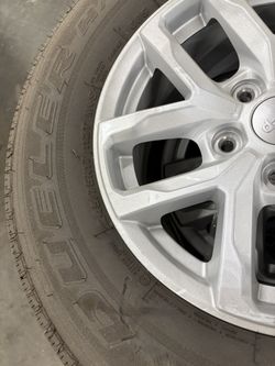 245/75R17 Wheels And Tire From A 2023 Jeep Gladiator