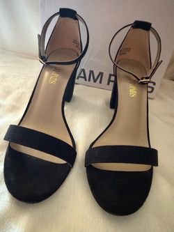 DREAM PAIRS Women's Hi-Chunk High Heel Pump Sandals