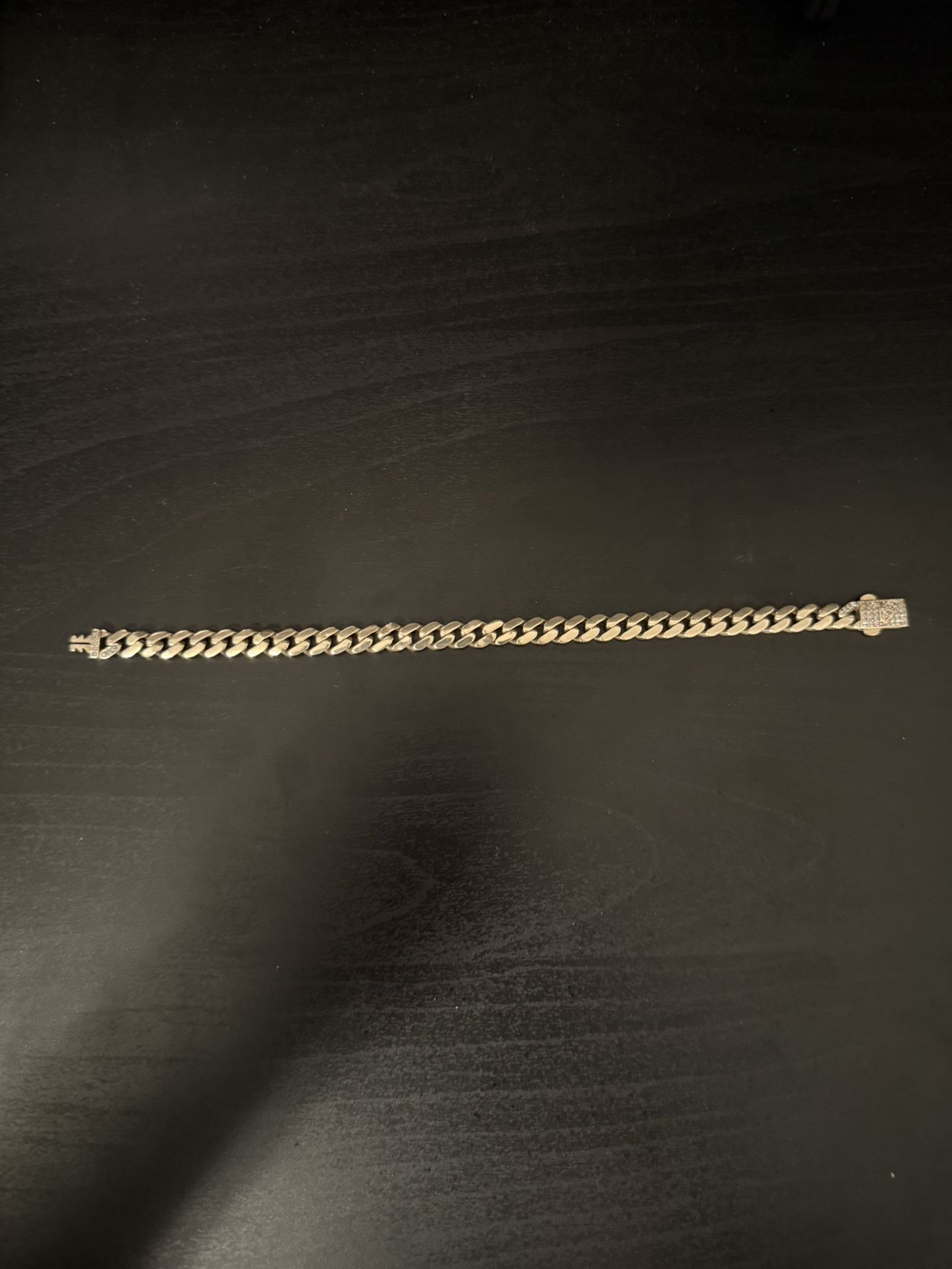 Gold cuban bracelet