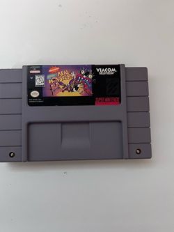 Ahhh Real Monsters SNES  game