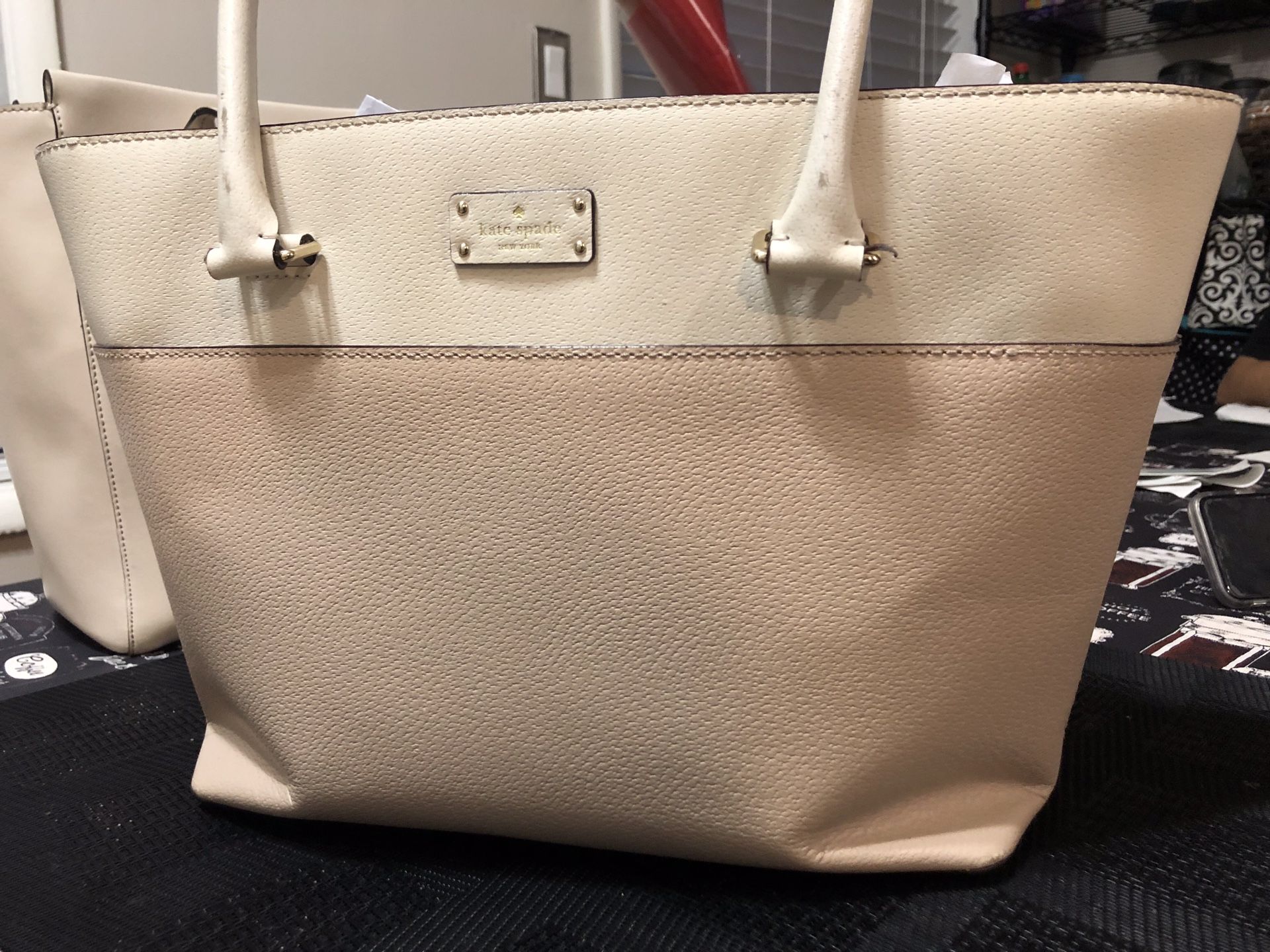 Clean Used Kate Spade Tote Bag