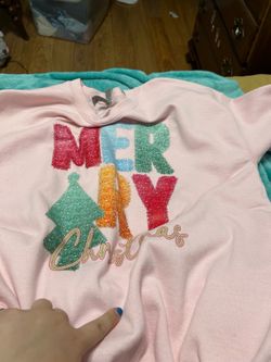 Ugly Christmas shirt.