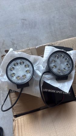 Set of 4” Round Light. 24 watt