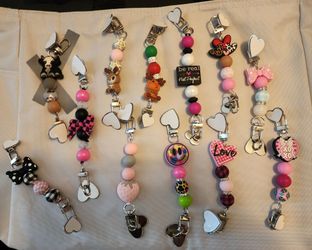 Beaded phone charms