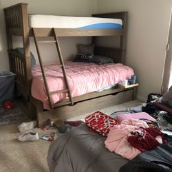 Twin Over Full Bunk Bed Frame