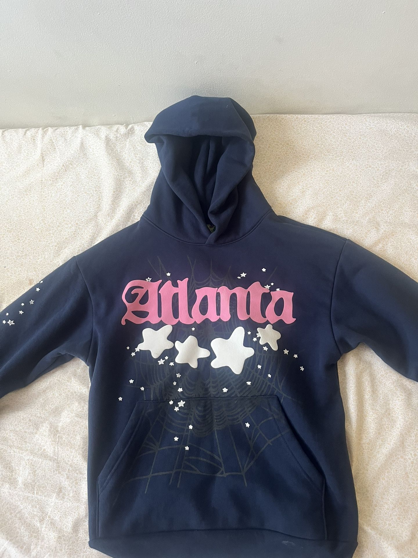 Spider Hoodie Atlanta Navy Blue
