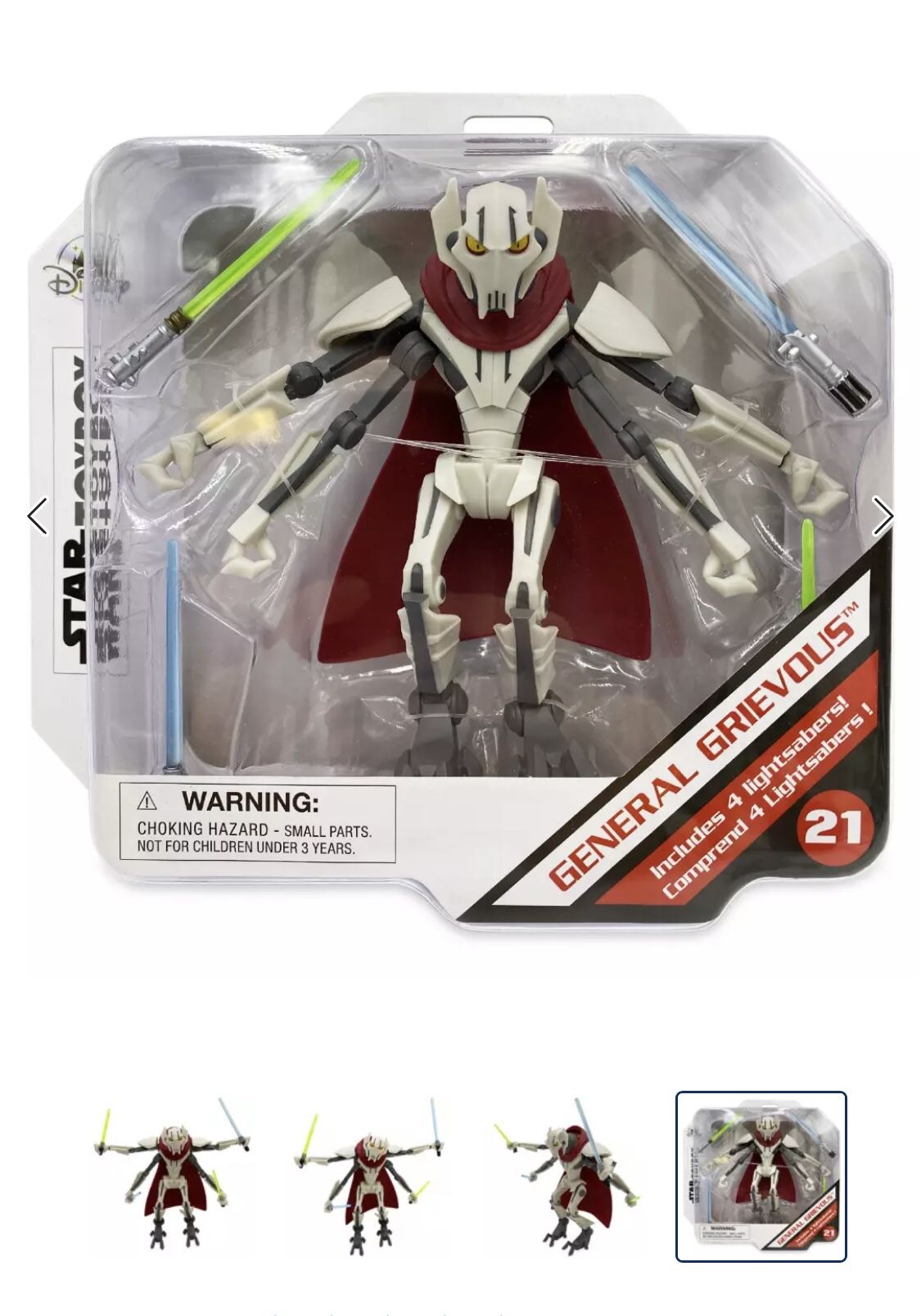 General Grievous Action Figure – Star Wars Toybox