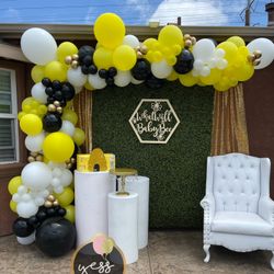 Gender Reveal Backdrop 