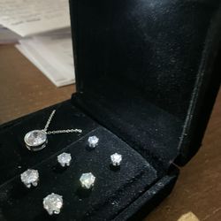 Cubic Zirconia Sterling Silver 