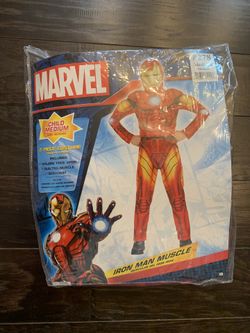 Iron Man costume (size M, for about 5-7 year old)