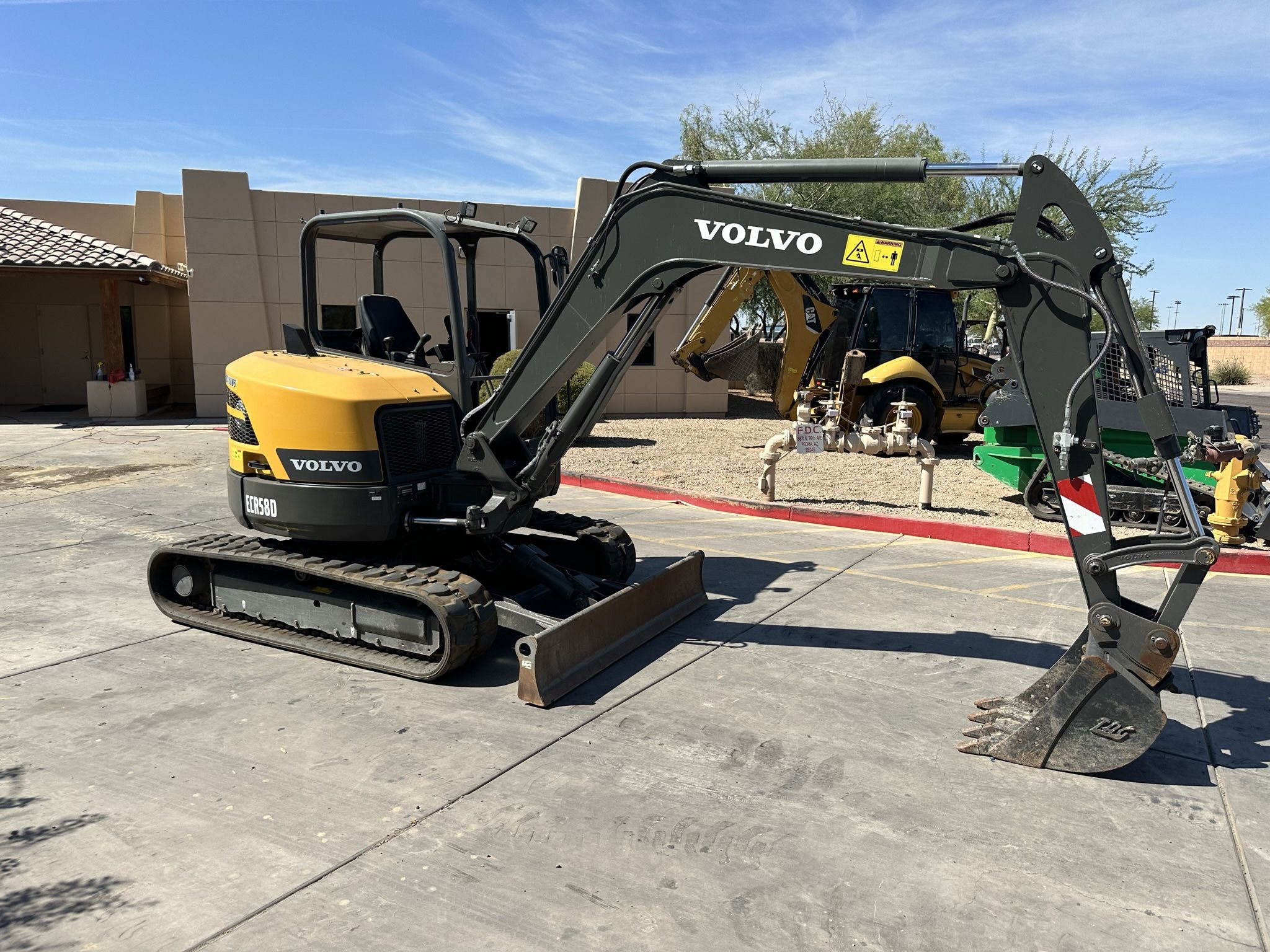 2019 Volvo ECR58D Excavator 