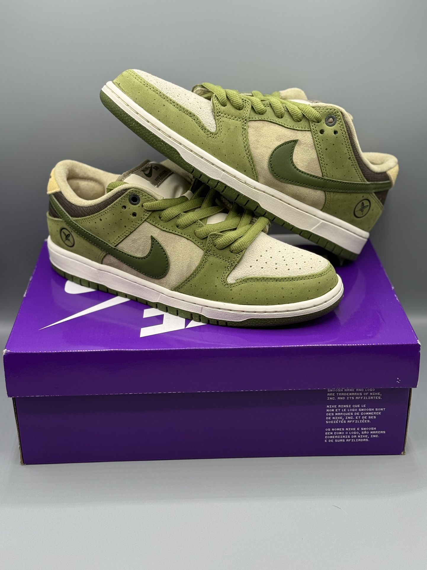 Nike SB Dunk Low Yuto Horigome Matcha Size 9.5