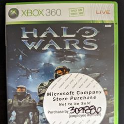 Halo Wars Xbox 360 Game 