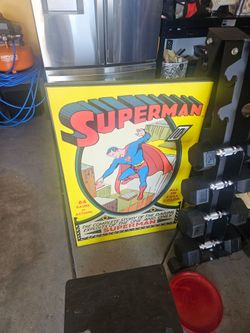 Superman solid board poster