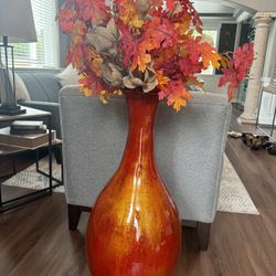 Base Decor With Flowers .