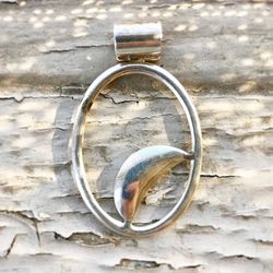 Pendant, Handmade, Silver, Gem, Peru, Jewelry , Handmade Jewelry , Necklace 