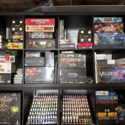 Board Game Lot Zombicide Pandemic Marvel United Nemesis Retaliation Deep Rock Galactic Batman Chronicles RPG