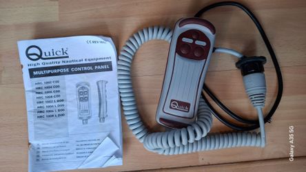 Quick HRC1002 Multipurpose Marine Handheld Remote Control (2-Button)