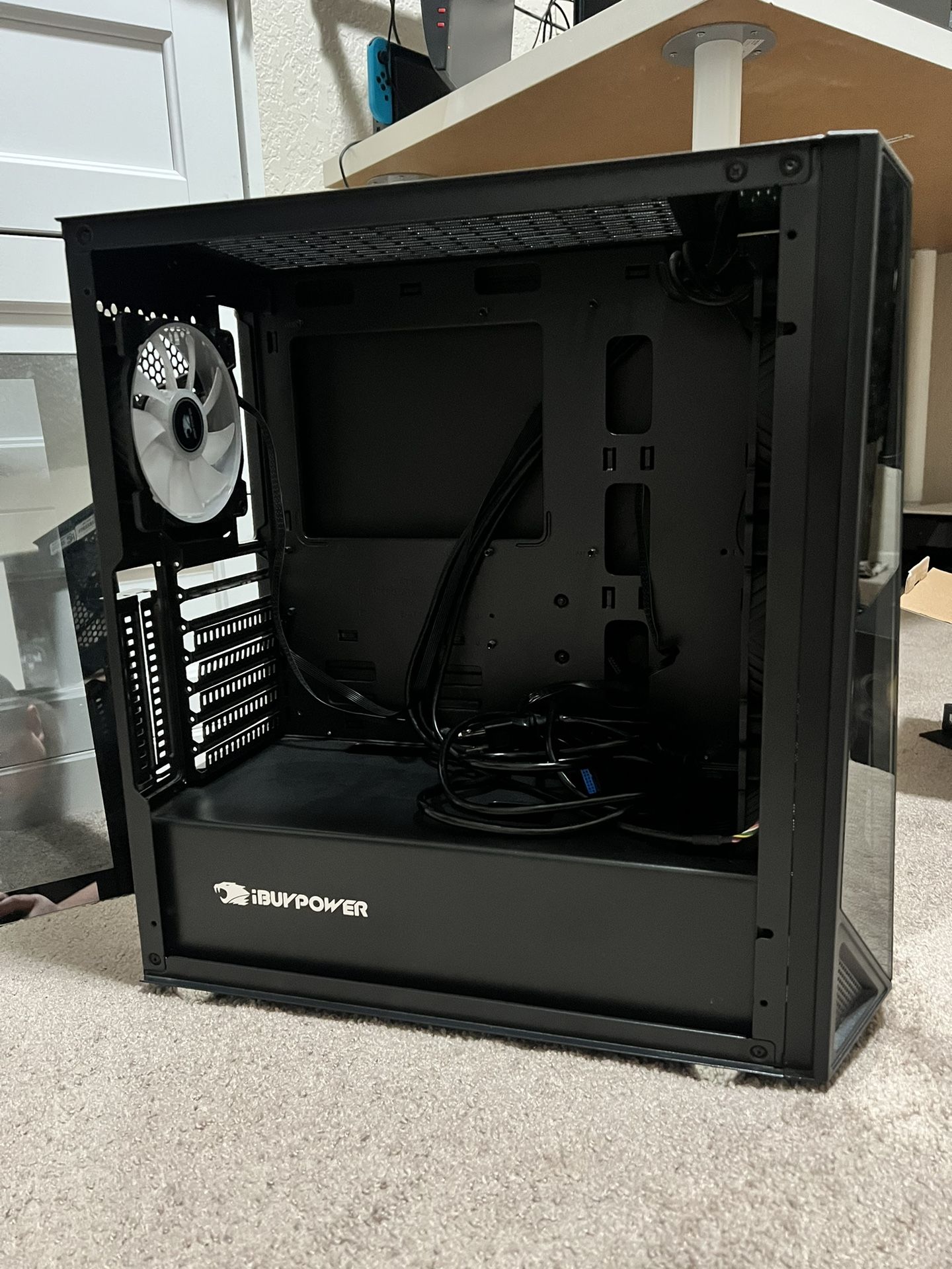 PC case with Geforce Gtx 1660 GPU & Super Well Technology 500W Switching PSU