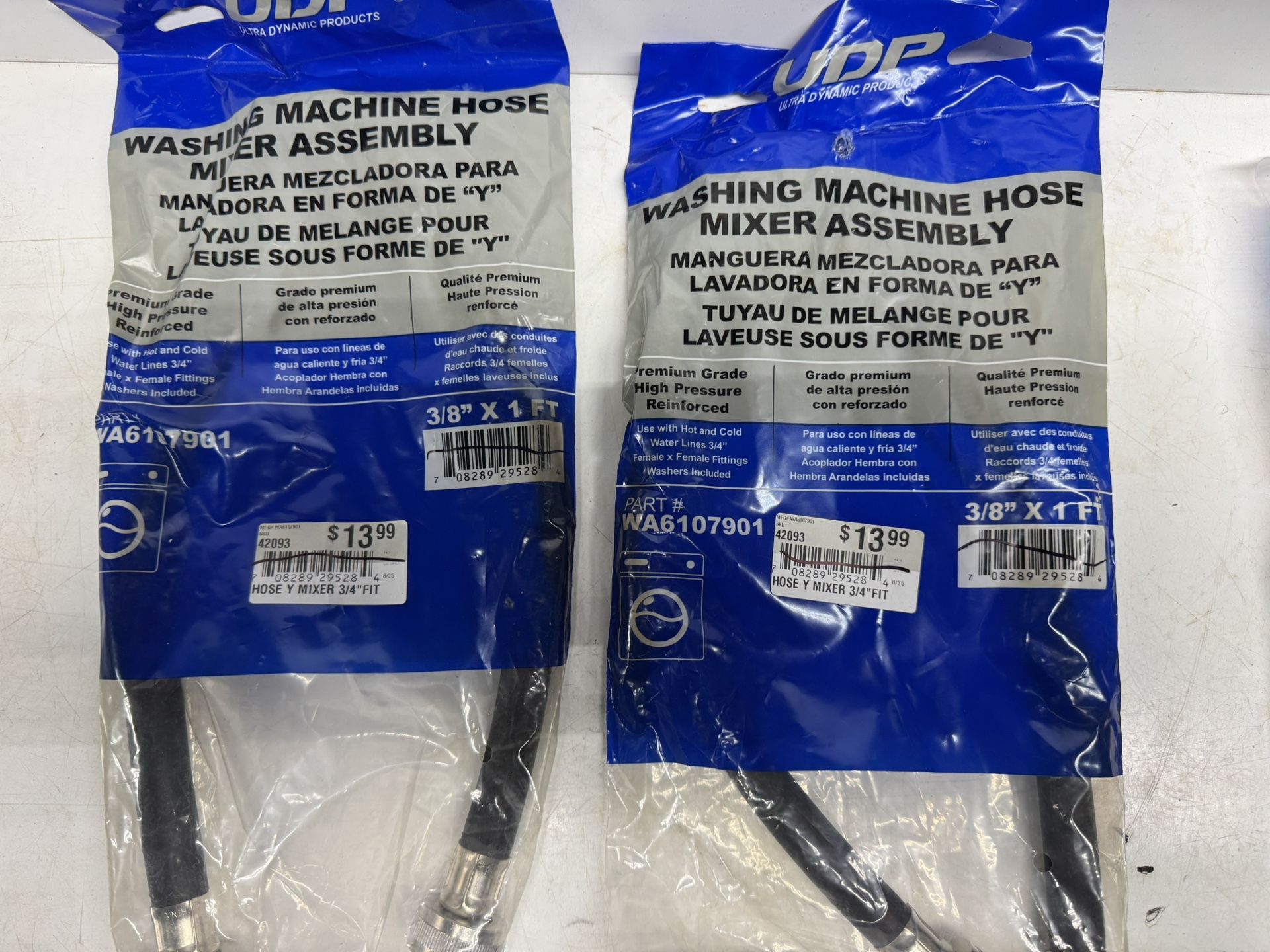 (2) Washing Machine Hose Mixer Assembly. $5 Each. Must Pickup