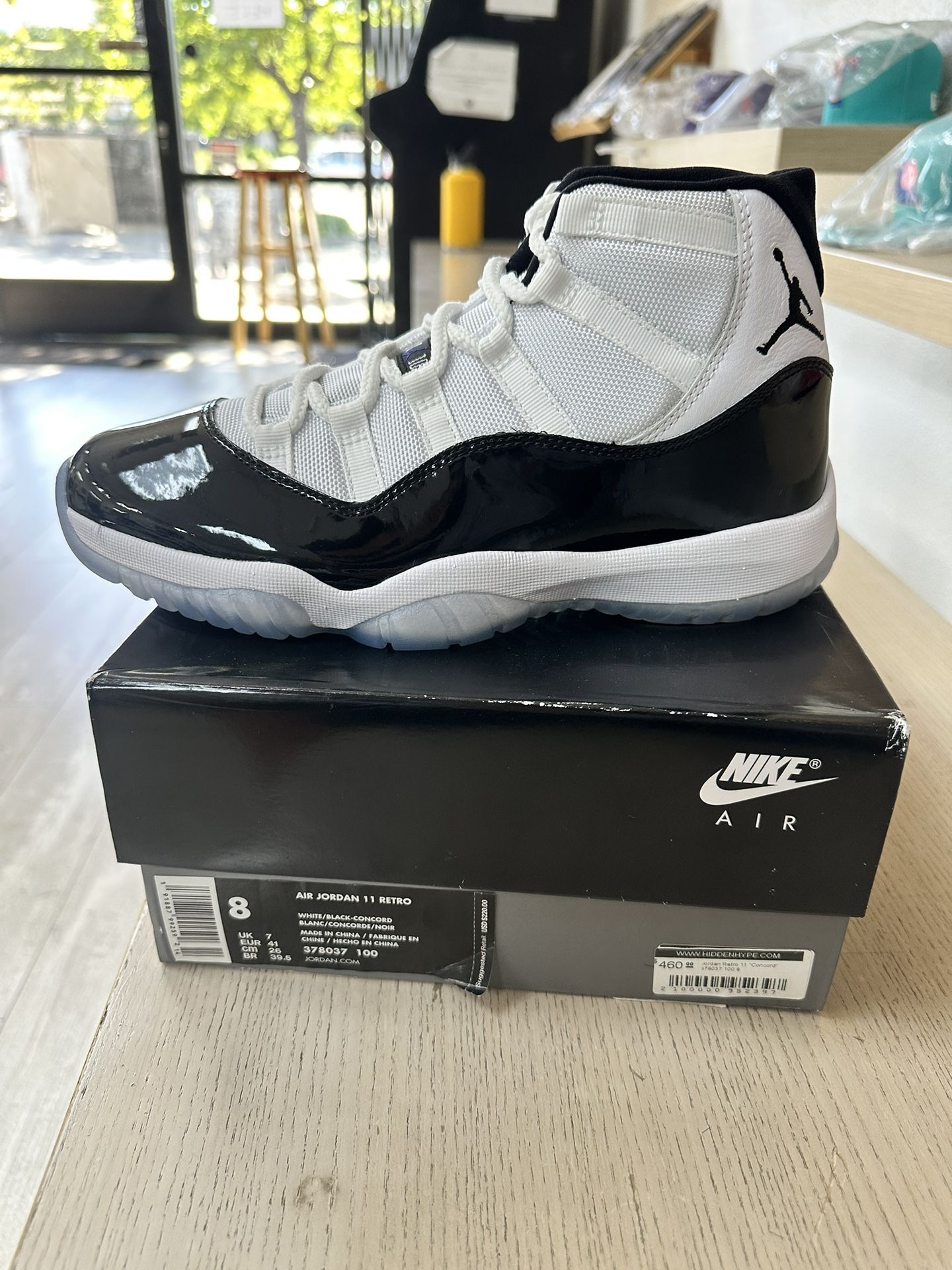 Ds 2018 Air Jordan 11 Concord Sz 8