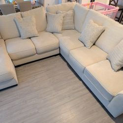 Ashley Furniture Sectional with Chaise Couch Sofa