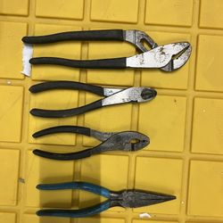 Craftsman and channellock pliers