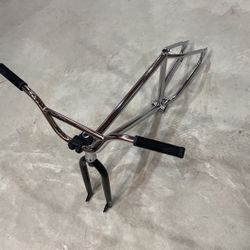 26” Bmx Frame Fork Handle Bars Stem Old School Bmx Mid School New School S&M Cult Fit GT 