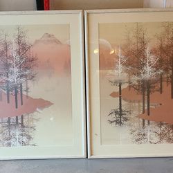 Framed Wall Art (2 Pieces)