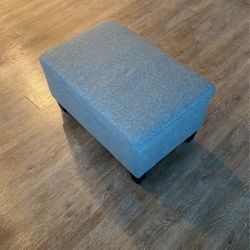 EMKK Grey Ottoman