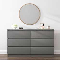 ❤️‍🔥 6 Drawer Double Dresser