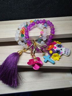 Pulsera con catrina.