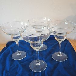 4ct Margarita glasses