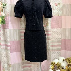 Vintage Betsy Johnson Corduroy Set 