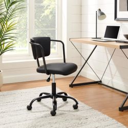 2 Swivel Black Chairs