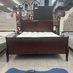 loius philippe 4 pc bed set - Financing Available