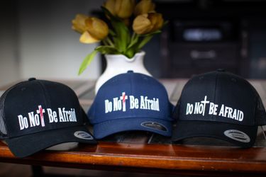 Do Not Be Afraid snapback hats (clearance)