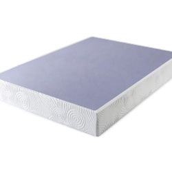Queen Size 9” Tall ZINUS Metal Box Spring With Wood Slats, 9 Inch Mattress Foundation
