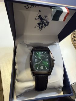 U.S. Polo Assn. Quartz Watch - Green Face