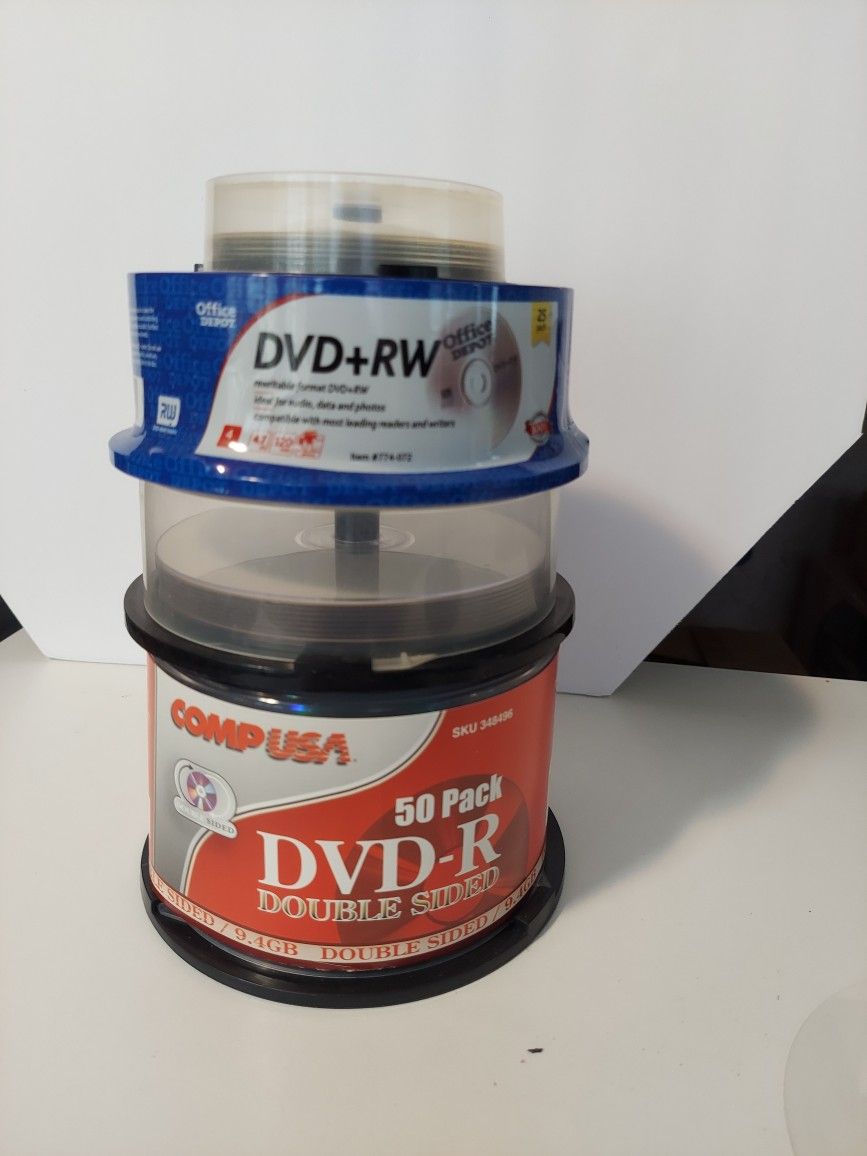 Blank DVD-R & DVD-W