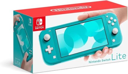 Nintendo switch lite (turquoise color)