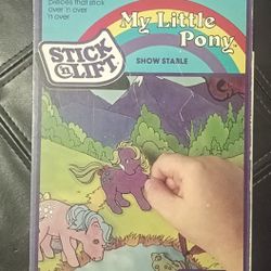 Rare Vintage 1983 G1 My Little Pony Stick N' Lift By Presto Magix 