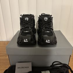 black Balenciaga Runner