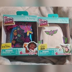 2 Littles backpacks toy story / encanto New in box