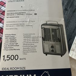 We warm Deluxe Milkhouse Utility Heater