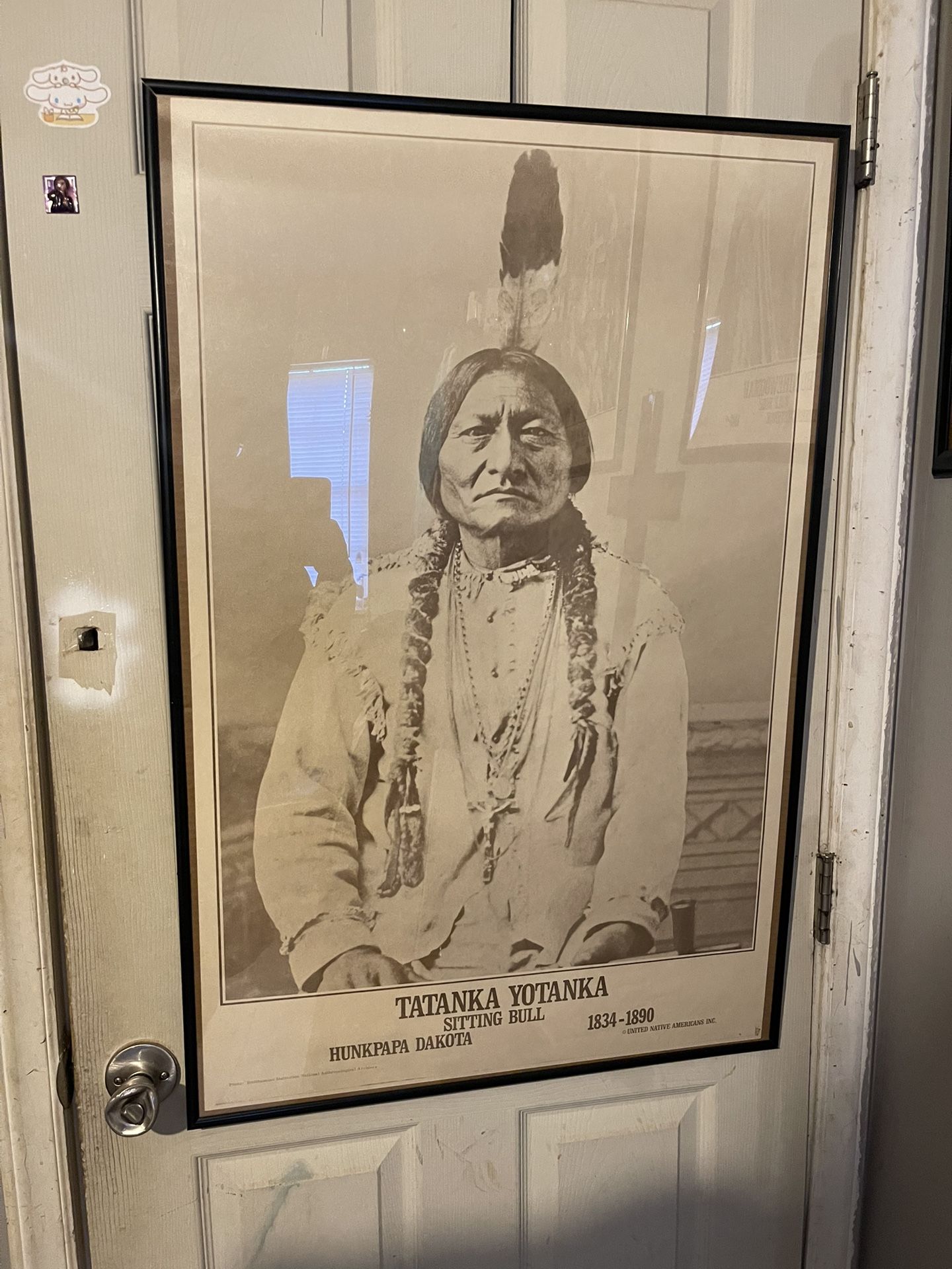 Chief Sitting Bull 1973 Vintage Poster