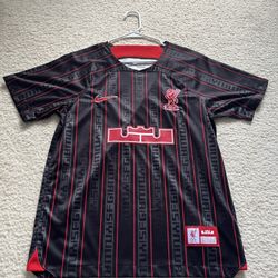 Lebron X Liverpool FC Soccer Jersey