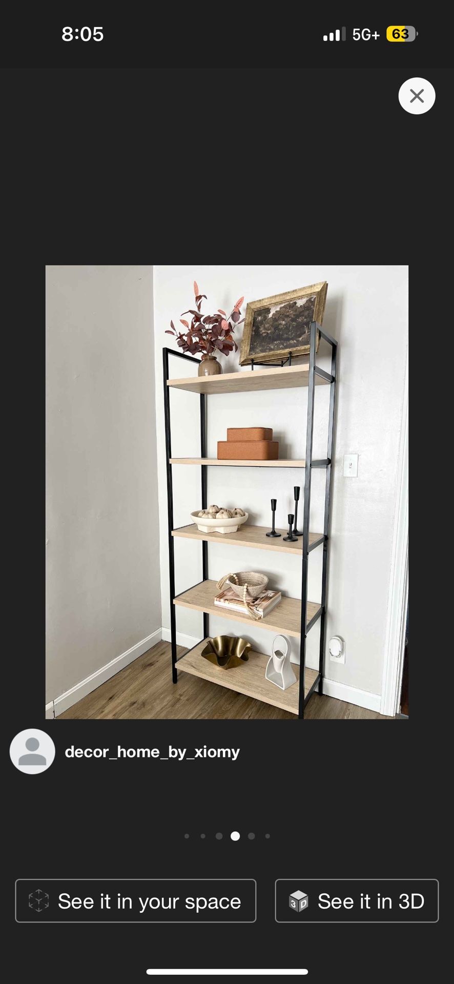 Threshold Bookcase, Ladder Shelf