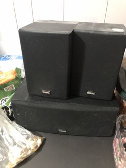 Yamaha Surround Sound 5 Piece Set