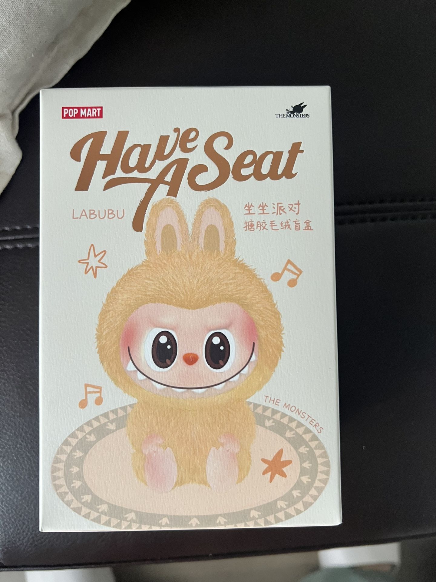 POP MART LABUBU US Seller The Monsters Have A Seat Unopened Plush AUTHENTIC